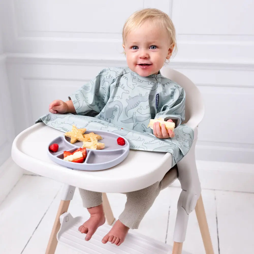 BiBaDo Short Sleeve Coverall Weaning Bib