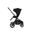 Silver Cross Breez Reversible Seat Stroller with Flat Recline|Height Adjustable Seat|All Terrain - All Wheel Suspension|One Hand Fold|Rain Cover & Post Adaptors|0 to 4Y |Upto 22Kg - Onyx