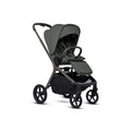 Silver Cross Breez Reversible Seat Stroller with Flat Recline|Height Adjustable Seat|All Terrain - All Wheel Suspension|One Hand Fold|Rain Cover & Post Adaptors|0 to 4Y |Upto 22Kg - Pewter