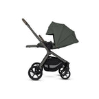 Silver Cross Breez Reversible Seat Stroller with Flat Recline|Height Adjustable Seat|All Terrain - All Wheel Suspension|One Hand Fold|Rain Cover & Post Adaptors|0 to 4Y |Upto 22Kg - Pewter