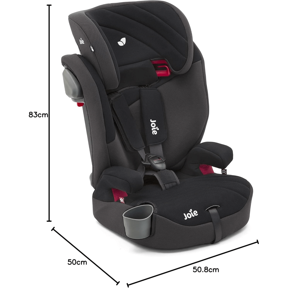 Joie Elevate Car Seat (Group 1/2/3) - Two Tone Black