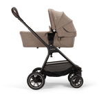 Nuna LYTL Baby Carry Cot|With Dream Drape & Ventilated Mesh Panel|Integrated Release Buttons|Compact & Flat Fold|Includes Rain Cover|Upto 9 Kg-Cedar