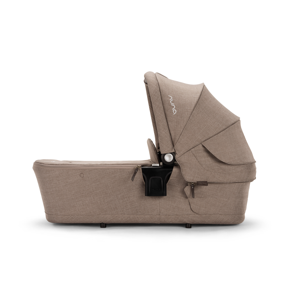 Nuna LYTL Baby Carry Cot|With Dream Drape & Ventilated Mesh Panel|Integrated Release Buttons|Compact & Flat Fold|Includes Rain Cover|Upto 9 Kg-Cedar