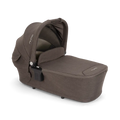 Nuna LYTL Baby Carry Cot-With Dream Drape & Ventilated Mesh Panel-Integrated Release Buttons-Compact & Flat Fold-Includes Rain Cover-Upto 9 Kg -  Chestnut