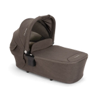 Nuna LYTL Baby Carry Cot-With Dream Drape & Ventilated Mesh Panel-Integrated Release Buttons-Compact & Flat Fold-Includes Rain Cover-Upto 9 Kg -  Chestnut