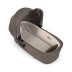 Nuna LYTL Baby Carry Cot-With Dream Drape & Ventilated Mesh Panel-Integrated Release Buttons-Compact & Flat Fold-Includes Rain Cover-Upto 9 Kg -  Chestnut