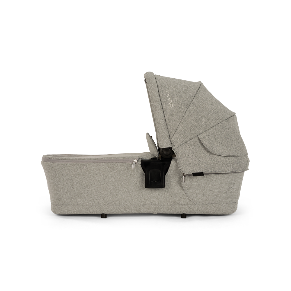 Nuna LYTL Baby Carry Cot|With Dream Drape & Ventilated Mesh Panel|Integrated Release Buttons|Compact & Flat Fold|Includes Rain Cover|Upto 9 Kg-BMW Graphene