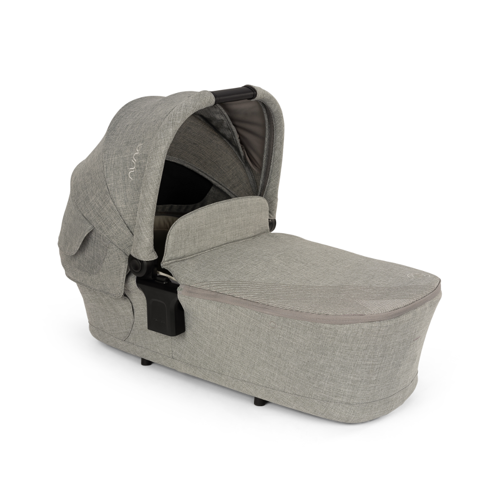 Nuna LYTL Baby Carry Cot|With Dream Drape & Ventilated Mesh Panel|Integrated Release Buttons|Compact & Flat Fold|Includes Rain Cover|Upto 9 Kg-BMW Graphene