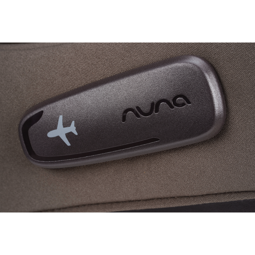 Nuna Pipa Urbn Ultra Lightweight Infant Car Seat|TUV Aircraft Certified|Baseless Install with Build in ISOFIX|0-18 Months|Upto 13Kg - Chestnut