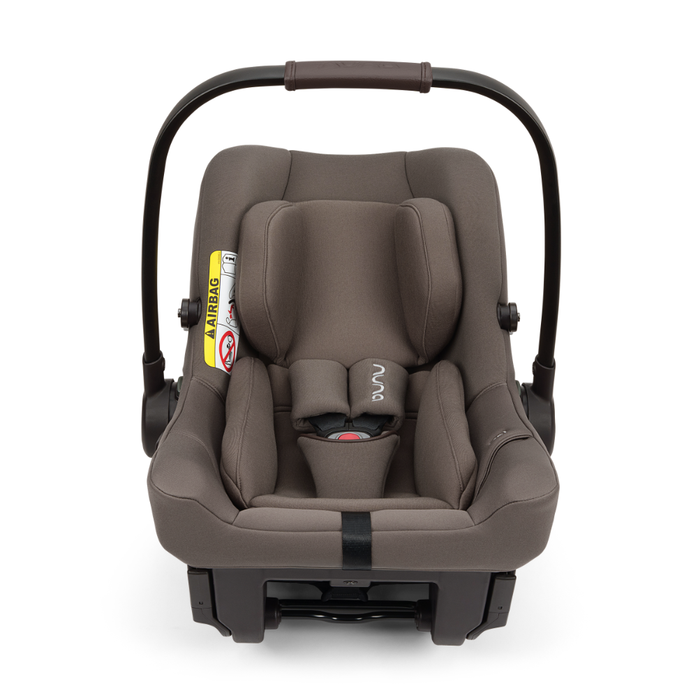Nuna Pipa Urbn Ultra Lightweight Infant Car Seat|TUV Aircraft Certified|Baseless Install with Build in ISOFIX|0-18 Months|Upto 13Kg - Chestnut