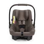 Nuna Pipa Urbn Ultra Lightweight Infant Car Seat|TUV Aircraft Certified|Baseless Install with Build in ISOFIX|0-18 Months|Upto 13Kg - Chestnut