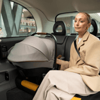 Nuna Pipa Urbn Ultra Lightweight Infant Car Seat|TUV Aircraft Certified|Baseless Install with Build in ISOFIX|0-18 Months|Upto 13Kg - Granite
