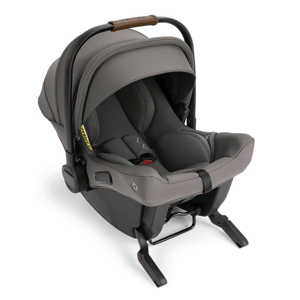 Nuna Pipa Urbn Ultra Lightweight Infant Car Seat|TUV Aircraft Certified|Baseless Install with Build in ISOFIX|0-18 Months|Upto 13Kg - Granite
