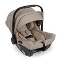 Nuna Pipa Urbn Ultra Lightweight Infant Car Seat|TUV Aircraft Certified|Baseless Install with Build in ISOFIX|0-18 Months|Upto 13Kg - Chateau