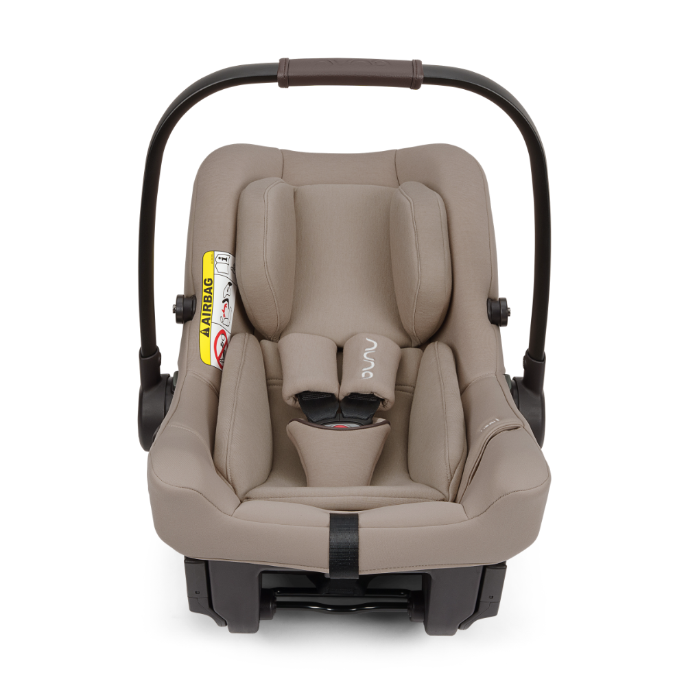Nuna Pipa Urbn Ultra Lightweight Infant Car Seat|TUV Aircraft Certified|Baseless Install with Build in ISOFIX|0-18 Months|Upto 13Kg - Chateau