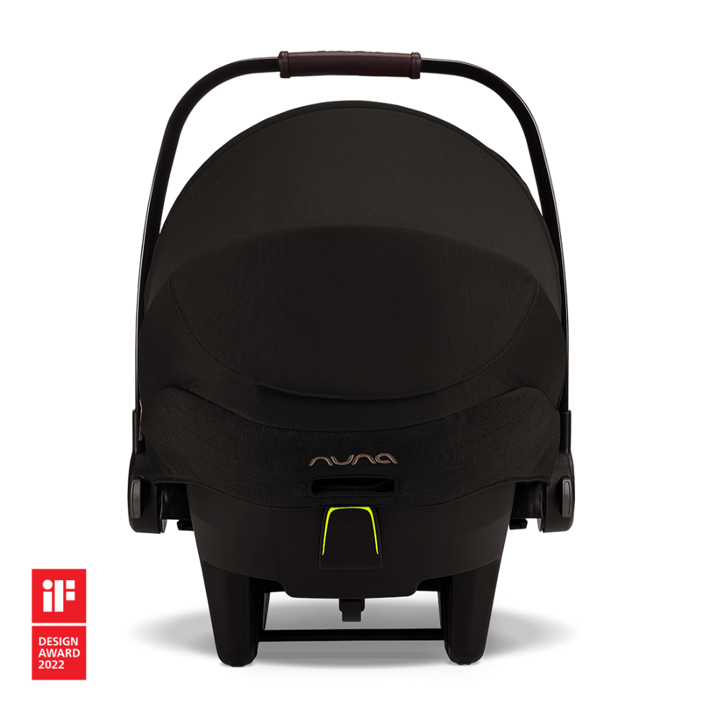 Nuna Pipa Next Baby Car Seat-Rear Facing-TUV Aircraft Certified-7 Positions Adjustable Headrest-Lightweight-All Over Side Impact Protection-For 0 to 1.5Y (Upto 13 Kg)-Riveted