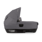 Nuna Cari NEXT Baby Carry Cot-Doubling As Car Seat & Carry Cot-3 Point Harness-With Organic Jersey Infant Insert & Dream Drape-2 Years Warranty-For 0 to 12M (Upto 13 Kg)-Granite