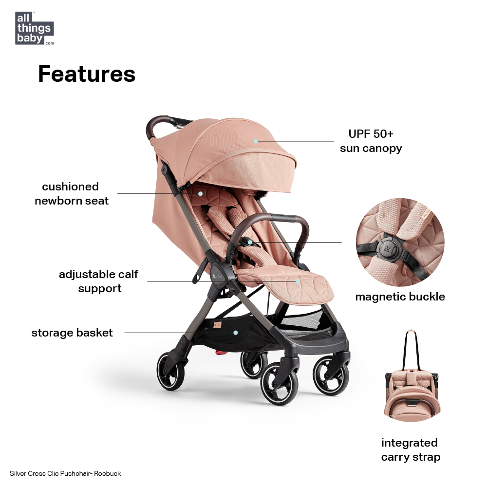Silver Cross Clic Stroller - Roebuck