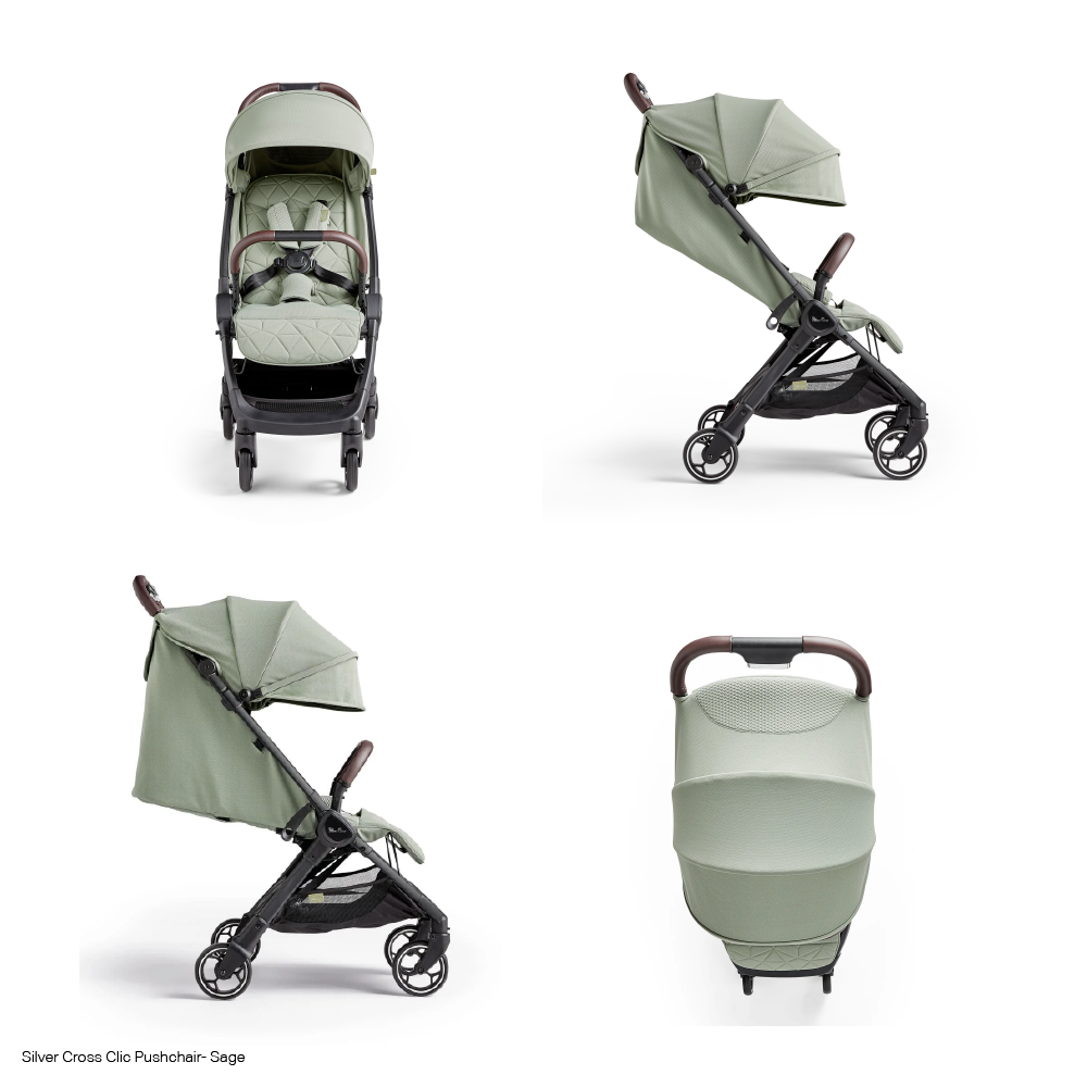 Silver Cross Clic Stroller -  Sage