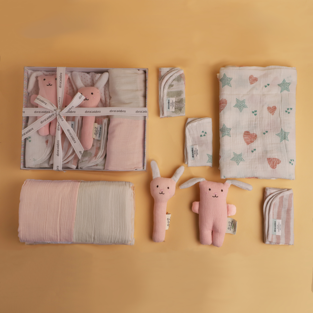 Abracadabra Muslin Essentials Gift Set