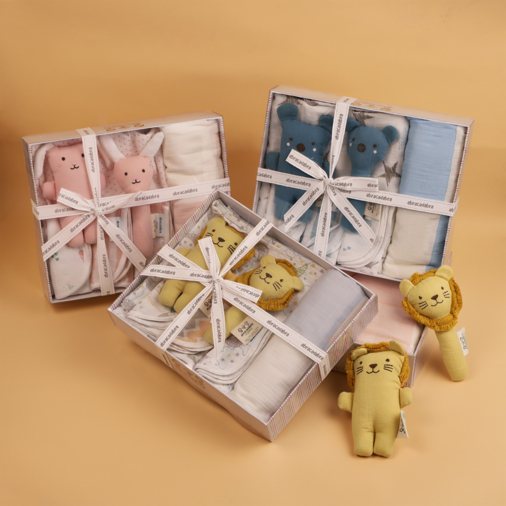 Abracadabra Muslin Essentials Gift Set