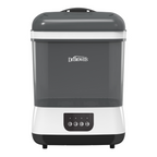 Dr. Brown's Sterilizer and Dryer w/ Air Filter (plus extra Filter), Gray, E/F Plug - Grey & White