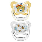Dr. Brown's Prevent Glow in the Dark Butterfly Shield Soother Stage 2 - Pack of 2