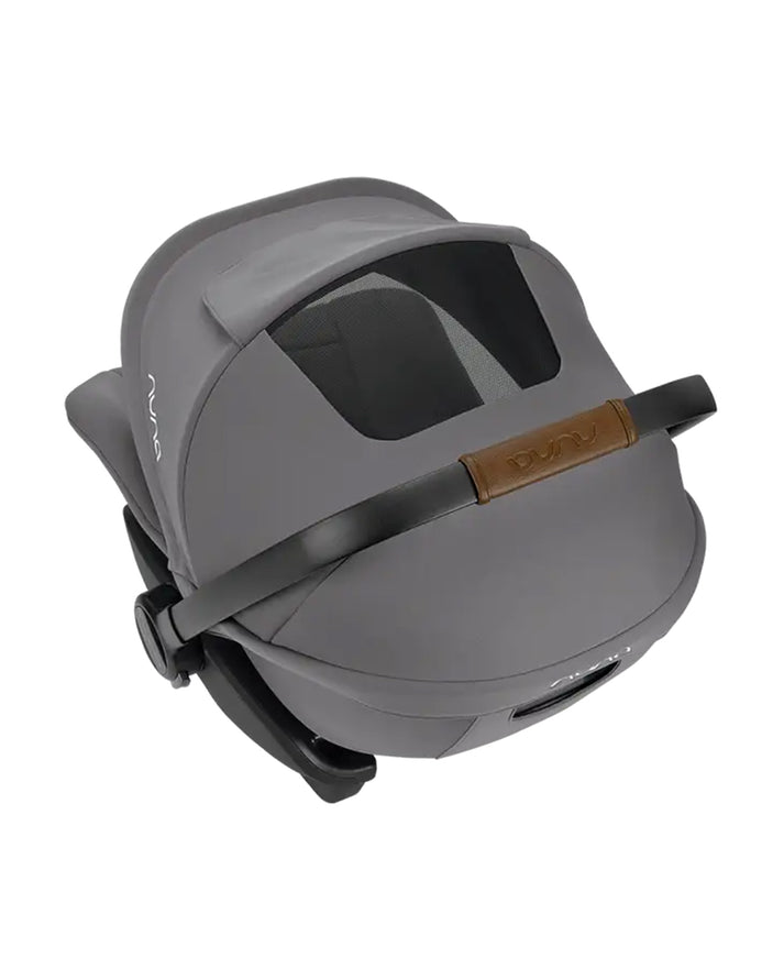 Nuna Arra Next Baby Car Seat-Rear Facing-3 Positions & 157 Degrees Flat Reclining Seat-Lightweight-10 Positions Adjustable Headrest-For 0 to 1.5Y (Upto 13 Kg) - Granite