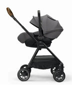 Nuna Arra Next Baby Car Seat-Rear Facing-3 Positions & 157 Degrees Flat Reclining Seat-Lightweight-10 Positions Adjustable Headrest-For 0 to 1.5Y (Upto 13 Kg) - Granite