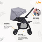 Joie Mirus Reversible Handle Stroller - Ember