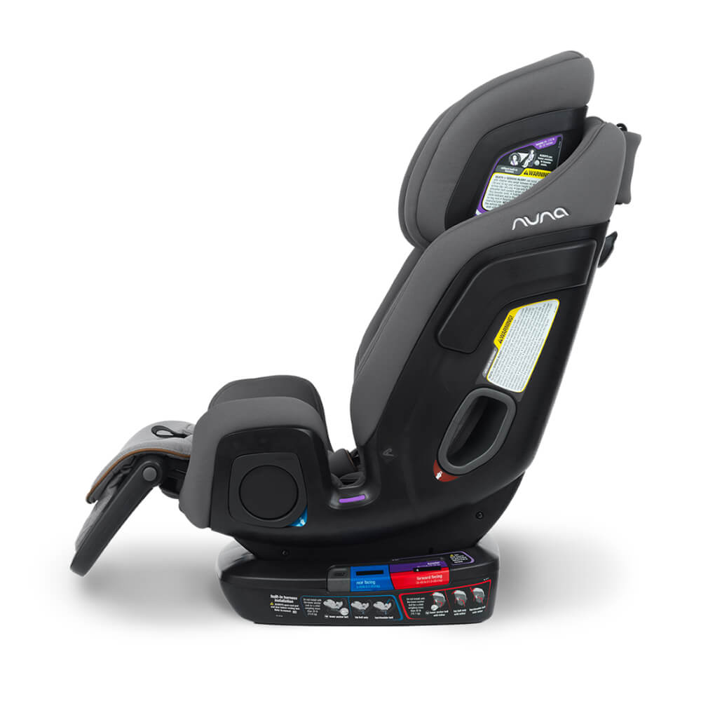 Nuna Exec-Baby Car Seat-Convertible (Front & Rear Facing)-Aeroflex Side Impact Protection System-For 0M+ (Upto 55Kg) - Granite