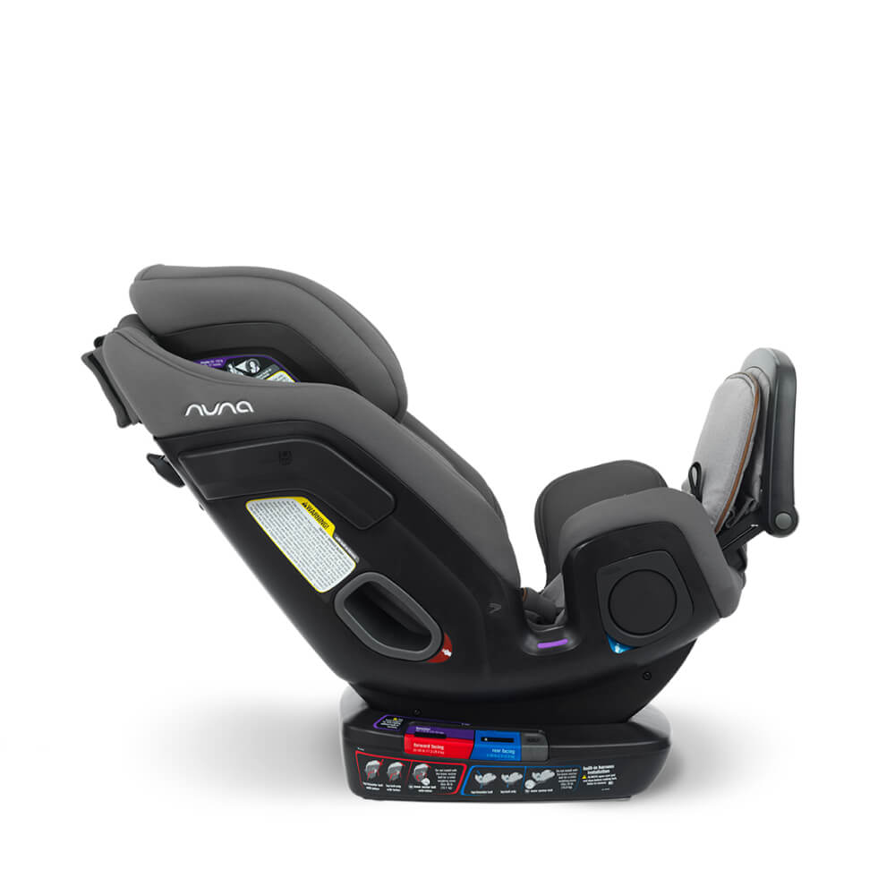 Nuna Exec-Baby Car Seat-Convertible (Front & Rear Facing)-Aeroflex Side Impact Protection System-For 0M+ (Upto 55Kg) - Granite