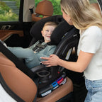 Nuna Exec Next-Car Seat|Front & Rear Facing|Aeroflex Side Impact Protection|0M+|Upto 55Kg|Caviar
