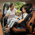 Nuna Exec Next-Car Seat|Front & Rear Facing|Aeroflex Side Impact Protection|0M+|Upto 55Kg|Caviar