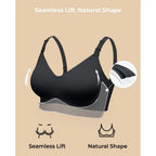 Momcozy Maternity Accessory YN21 Nursing Bra - Black