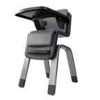 Nuna Zaaz Baby High Chair|Air Foam Cushion|Height Adjustable|Easily Removable Tray|Arm Bar & Footrest|For 0M+|Upto 100Kg - Pewter