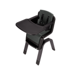 Nuna Zaaz Baby High Chair|Air Foam Cushion|Height Adjustable|Easily Removable Tray|Arm Bar & Footrest|For 0M+|Upto 100Kg - Pewter