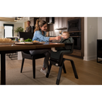 Nuna Zaaz Baby High Chair|Air Foam Cushion|Height Adjustable|Easily Removable Tray|Arm Bar & Footrest|For 0M+|Upto 100Kg - Pewter