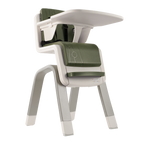 Nuna Zaaz Baby High Chair|Air Foam Cushion|Height Adjustable|Easily Removable Tray|Arm Bar & Footrest|For 0M+|Upto 100Kg - Pine