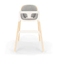 Nuna Bryn Baby High Chair-With Removable Seat Pad & Child Tray-Tool Free Assembly-Made From Premium Black Walnut & Maple Woods-For 6M+ (Upto 100 Kg)-Heritage