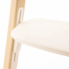 Nuna Bryn Baby High Chair-With Removable Seat Pad & Child Tray-Tool Free Assembly-Made From Premium Black Walnut & Maple Woods-For 6M+ (Upto 100 Kg)-Heritage