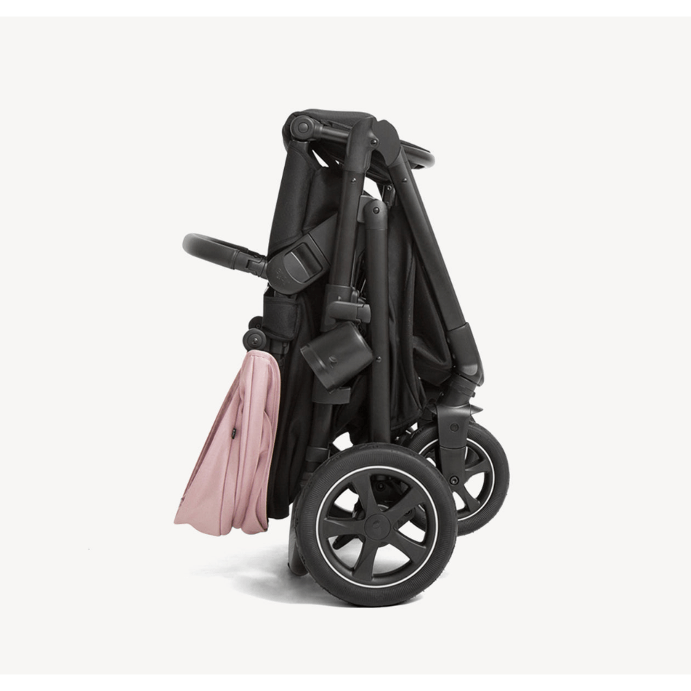 Joie Hazel™ Baby Stroller-Height Adjustable Seat & Parent Handle Bar-Reversible & Flat Reclining Seat-Car Seat Compatible-2 Years Warranty-For 0 to 4Y (Upto 22 kg)- Blush
