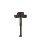 Nuna Base Curv ISOFIX Car Seat Base-Smart Swivel Lock- Button For 360 Degrees Rotation Adjustment-With Steel Stability Leg-Caviar