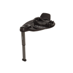 Nuna Base Curv ISOFIX Car Seat Base-Smart Swivel Lock- Button For 360 Degrees Rotation Adjustment-With Steel Stability Leg-Caviar