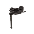 Nuna Base Curv ISOFIX Car Seat Base-Smart Swivel Lock- Button For 360 Degrees Rotation Adjustment-With Steel Stability Leg-Caviar