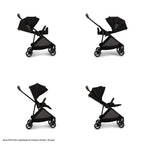 Nuna Ixxa Lightweight Baby Stroller-Reversible Seat-Compact Fold-Pram for 0M+ (Upto 15Kg)