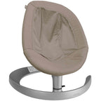 Nuna Leaf Grow Baby Bouncer|Sleek Design|Rock Solid Base with Motion Lock|3 Ergonomic Recline Positions|New Born to 60 kg - Biscotti