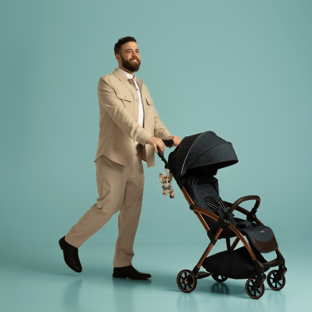 Leclerc Baby Influencer Air Stroller- Violet Grey
