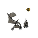 Leclerc Baby Influencer Air- Cabin Friendly Stroller- Flat Reclining Seat- One Touch Fold- (Upto 22Kg) - Green
