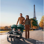 Leclerc Baby Twin Stroller Connector - Black